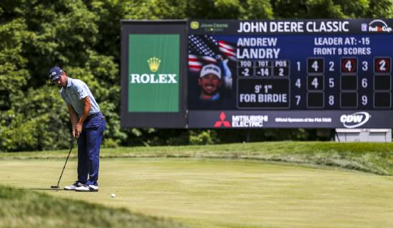 Golf, PGA, John Deere Classic in Silvis