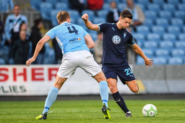 Football, EL Quali, Ballymena United - Malmö FF