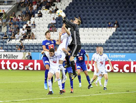 Football, EL Quali, FC Lucerne - KI Klaksvik