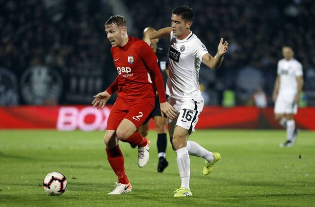 Football, EL Quali, Partizan Belgrade - Connahs Quay Nomads
