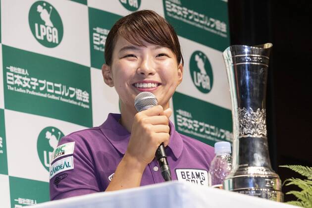 Golf, Hinako Shibuno Press Conference