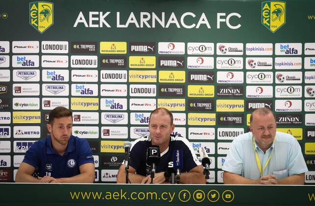 Football, EL Quali, KAA Gent Press Conference