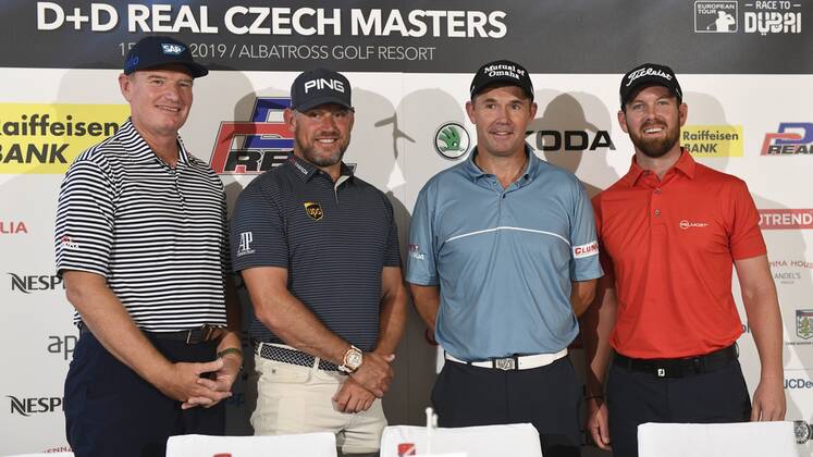 Golf, PGA, Czech Masters in Prague, press conference
