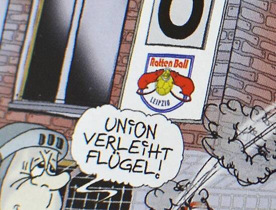 Football, RB Leipzig mocked in Union Berlins stadium magazine