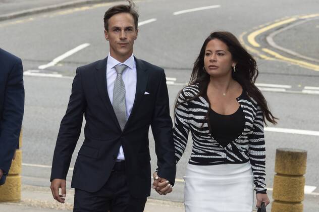 Golf, Thorbjorn Olesen on the way to a court hearing in London