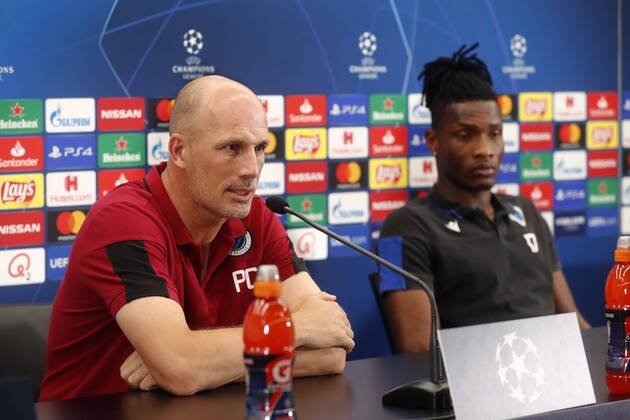 Football, CL-Quali, FC Bruges Press Conference