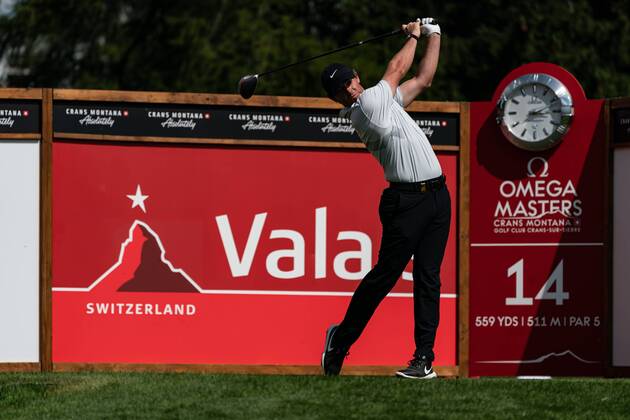 Golf, Omega European Maters in Crans-Montana