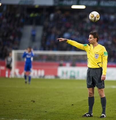Football, DFB Cup Final, Dr Felix Brych presides over final in Berlin