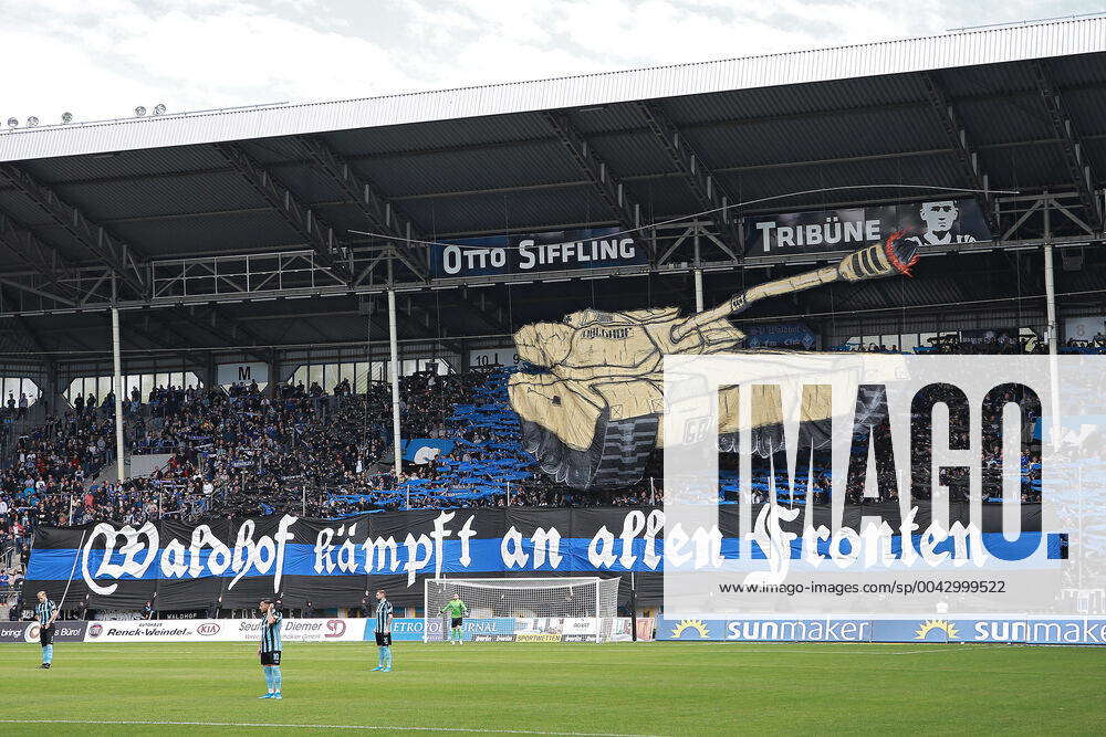 Fanion En Tissu Du Club Allemand Waldhof Mannheim - Neuf Multicolore - Supporteur Football