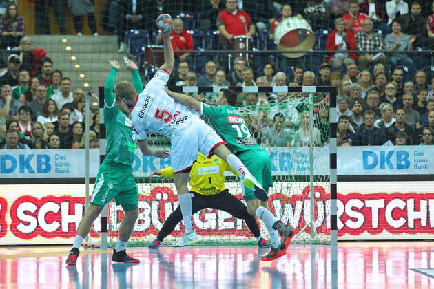 Handball, DHB Cup, SC DHfK Leipzig - MT Melsungen