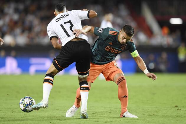 Football, CL, FC Valencia - Ajax Amsterdam