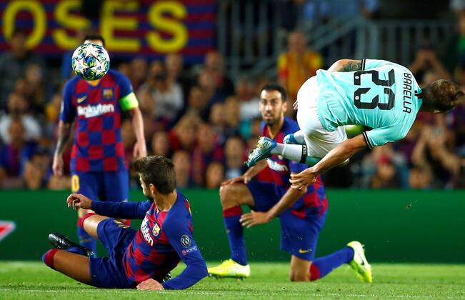 Football, CL, FC Barcelona - Inter Milan