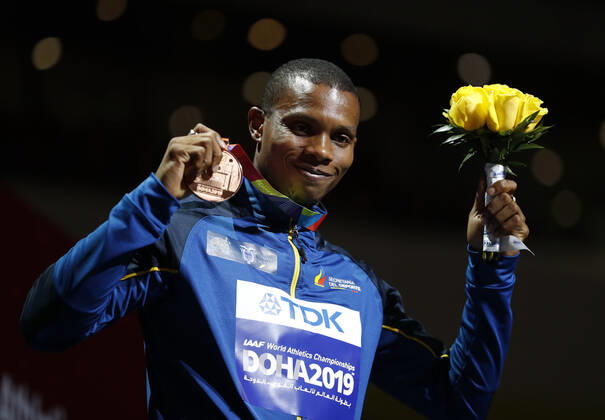 Athletics, sprinter Alex Quinonez found dead, stock images.