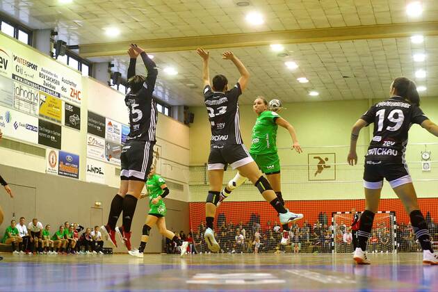 Handball, Women, 2nd BL, BSV Sachsen-Zwickau - SG 09 Kirchhof