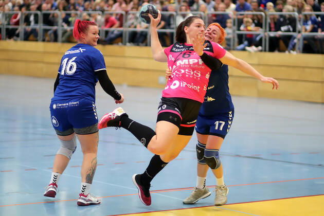 Handball, Ladies, DHB Cup, HSG Neudorf-Döbeln - TuS Metzingen
