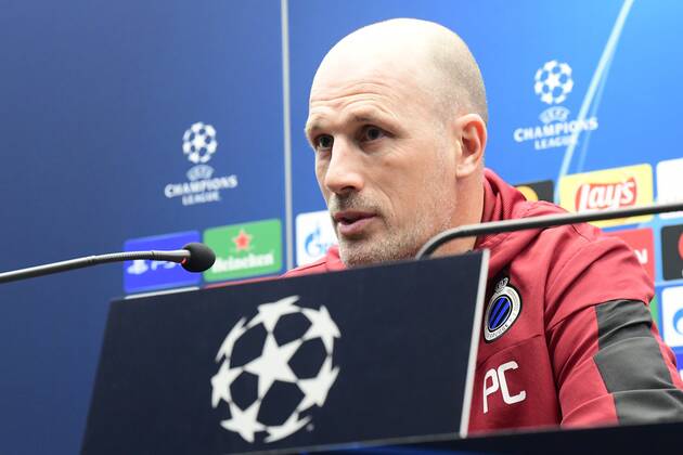 Football, CL, Club Bruges Press conference