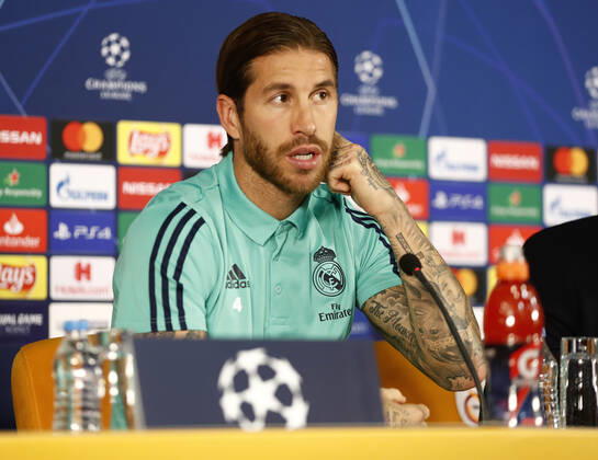 Football, CL, Real Madrid Press Conference and Training