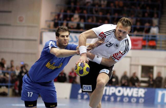 Handball, international match, Germany - Israel 36:24