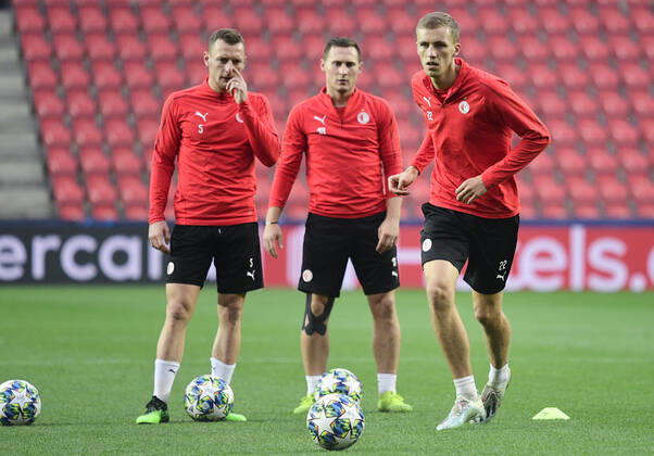 Football, CL, Slavia Prague Training