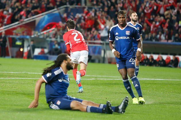 Football, CL, Benfica - Olympique Lyon