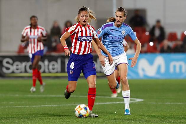 Football, Women, CL, Atletico Madrid - Manchester City