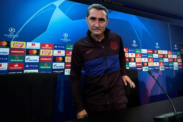 Football, CL, FC Barcelona Press Conference