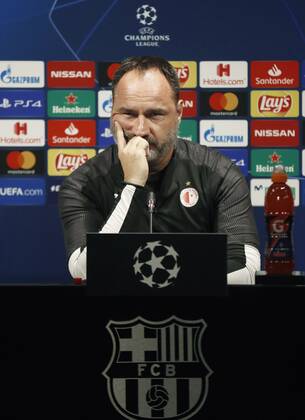 Football, CL, Slavia Prague Press conference