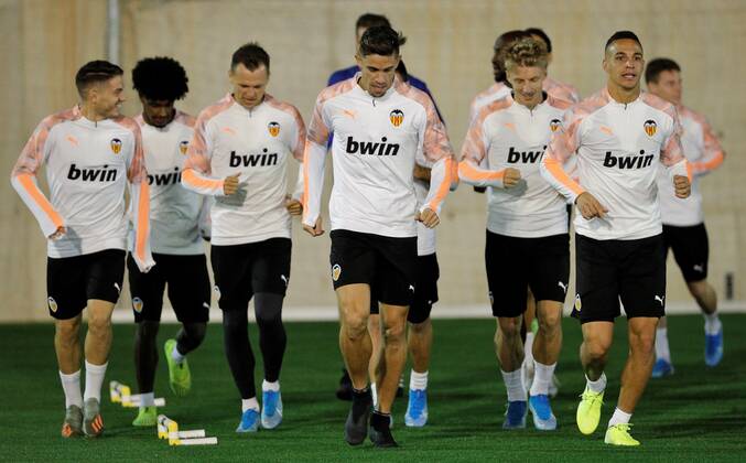 Football, CL, FC Valencia Training