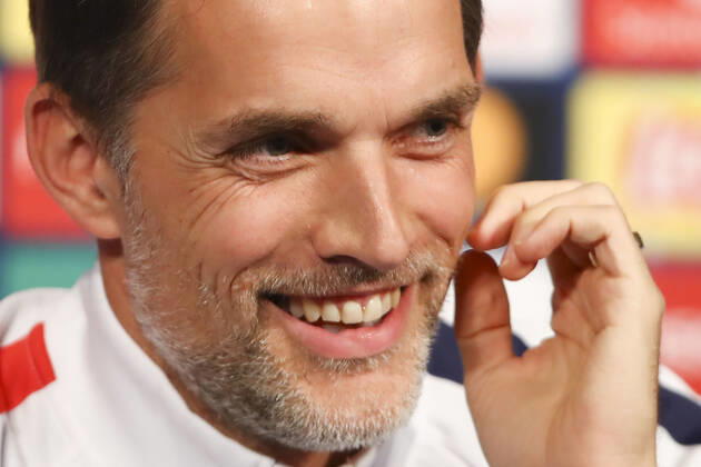 Football, CL, Paris St. Germain Press conference