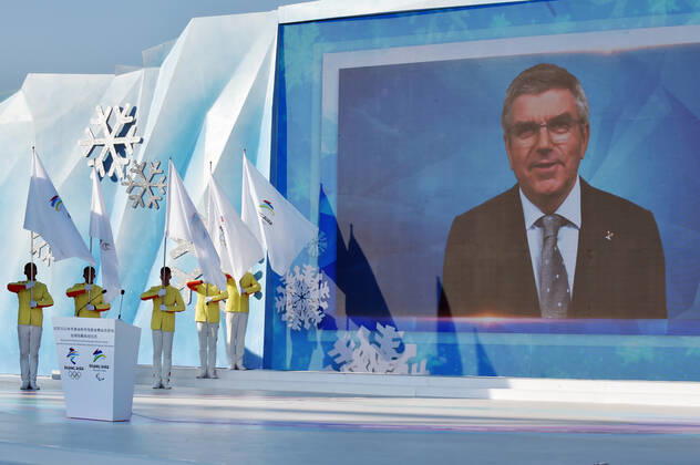Peking 2022, Eröffnungszeremonie der weltweiten Rekrutierung von freiwilligen Helfern