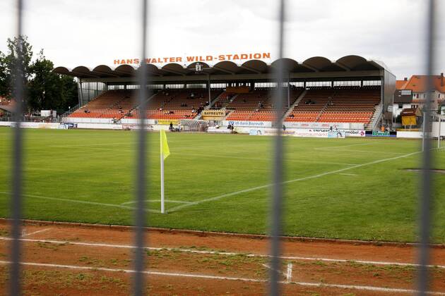 Fußball, Stadiongeschichte SpVgg Bayreuth