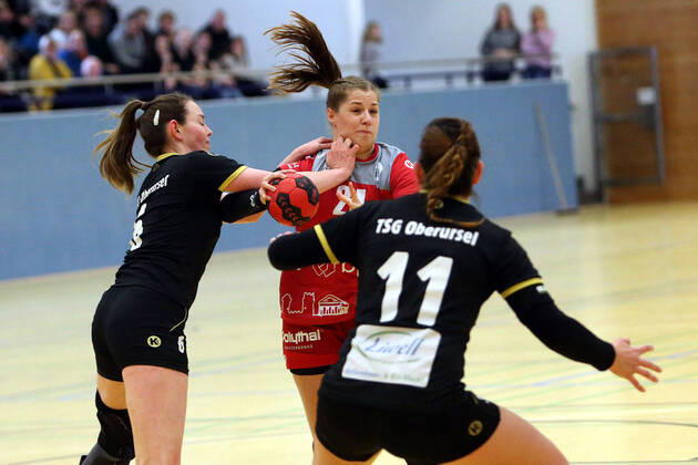 Handball, Women, Upper League Hessen, HSG Bensheim II - TSG Oberursel