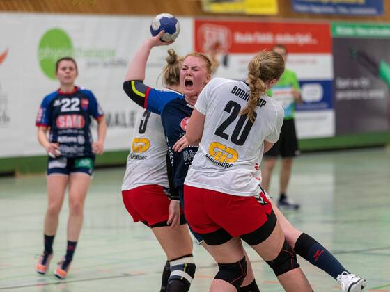 Handball, women, 2nd BL, SG H2Ku Herrenberg - SV Union Halle-Neustadt