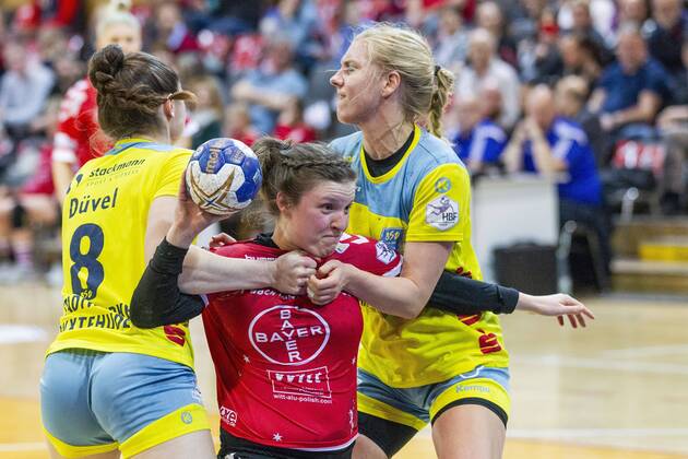 Handball, women, 1st BL, Bayer 04 Leverkusen - Buxtehuder SV