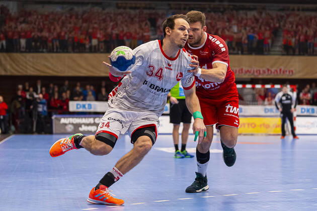 Handball, HBL, Owls Ludwigshafen - MT Melsungen