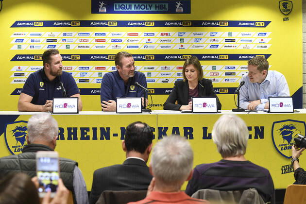 Handball, HBL, Rhein-Neckar Löwen present their new coach Martin Schwalb