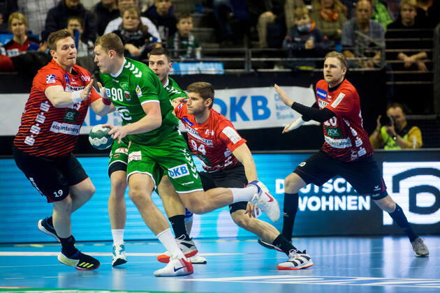 Handball, HBL, Füchse Berlin - HSG Nordhorn-Lingen