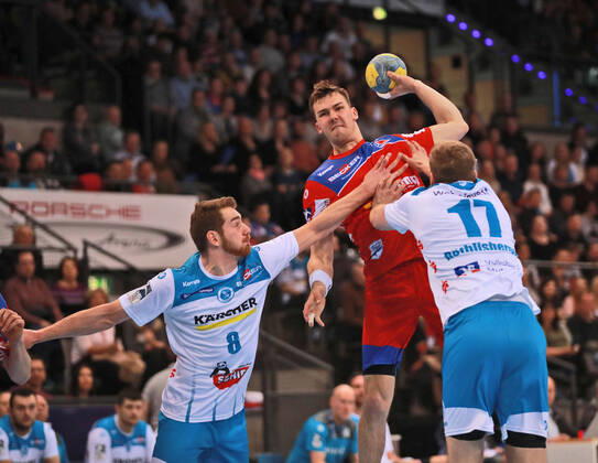 Handball, HBL, TVB 1898 Stuttgart - HBW Balingen Weilstetten