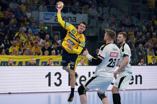 Handball, HBL, Rhein-Neckar Leuven - SC DHfK Leipzig