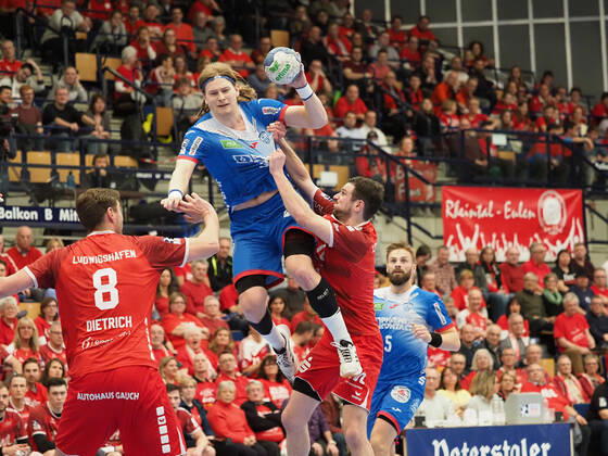 Handball, HBL, TSG Owls Ludwigshafen - TBV Lemgo-Lippe