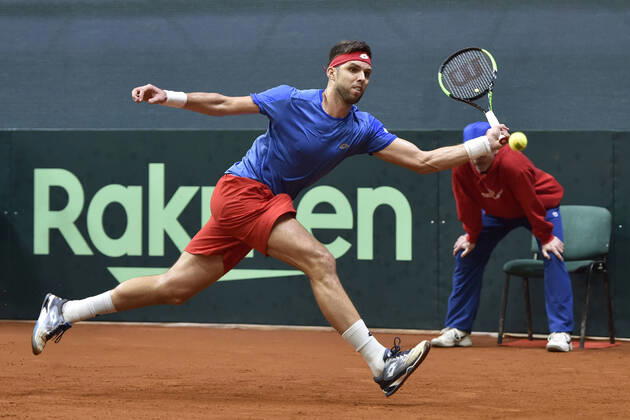 Tennis, Davis Cup, Czech Republic - Slovakia