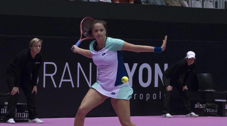 Tennis, WTA tournament in Lyon