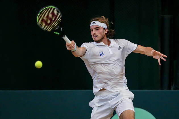 Tennis, Davis Cup, Philippines - Greece