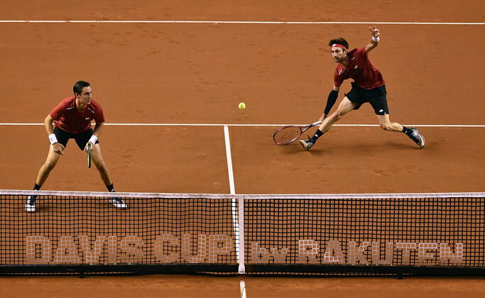 Tennis, Davis Cup, Belgium - Hungary