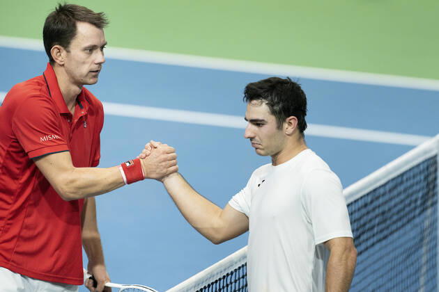 Tennis, Davis Cup, Denmark - Puerto Rico