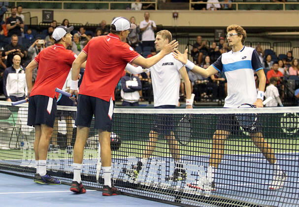 Tennis, Davis Cup, USA - Uzbekistan