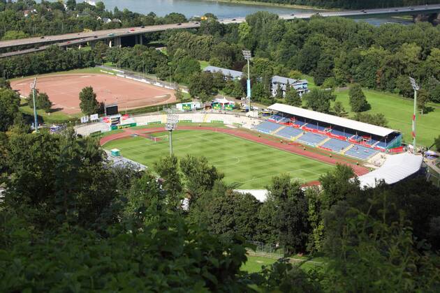 Fußball, Stadiongeschichte TuS Koblenz