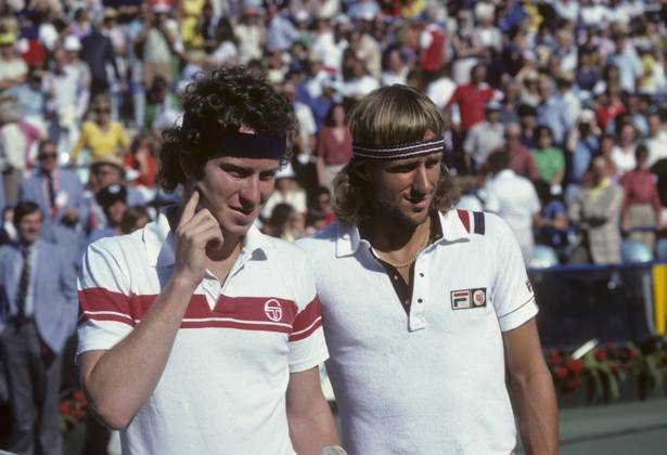 Tennis, US Open Men Final 1980 John McEnroe - Björn Borg
