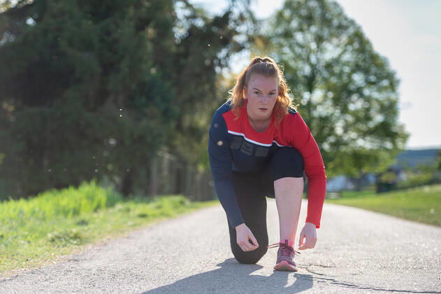 Handball, Ladies, SG H2Ku Herrenberg, Kerstin Foth photo shoot
