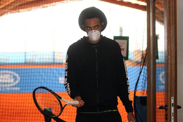 Tennis, Exhibition Series in Hoehr-Grenzhausen